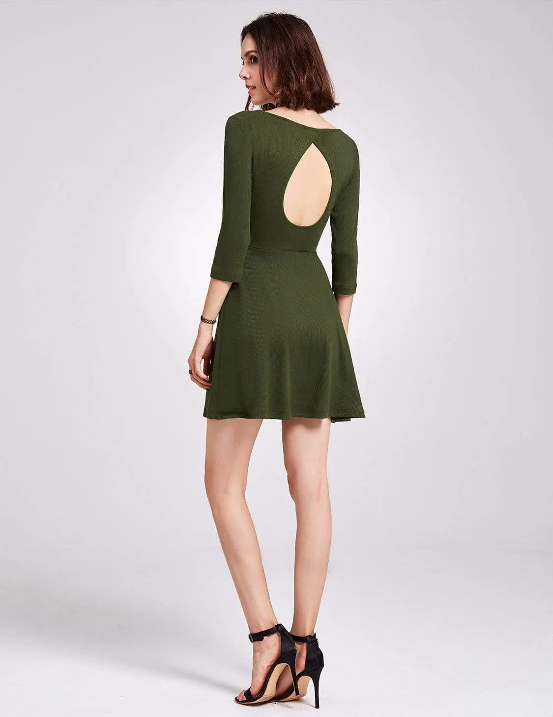 Alisa Pan Long Sleeve Casual Knit Dress