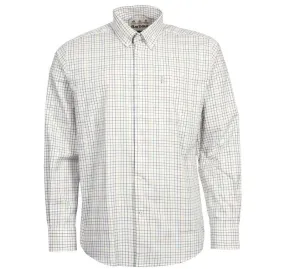 Barbour Tattersall 9 Mens Shirt - Ginger