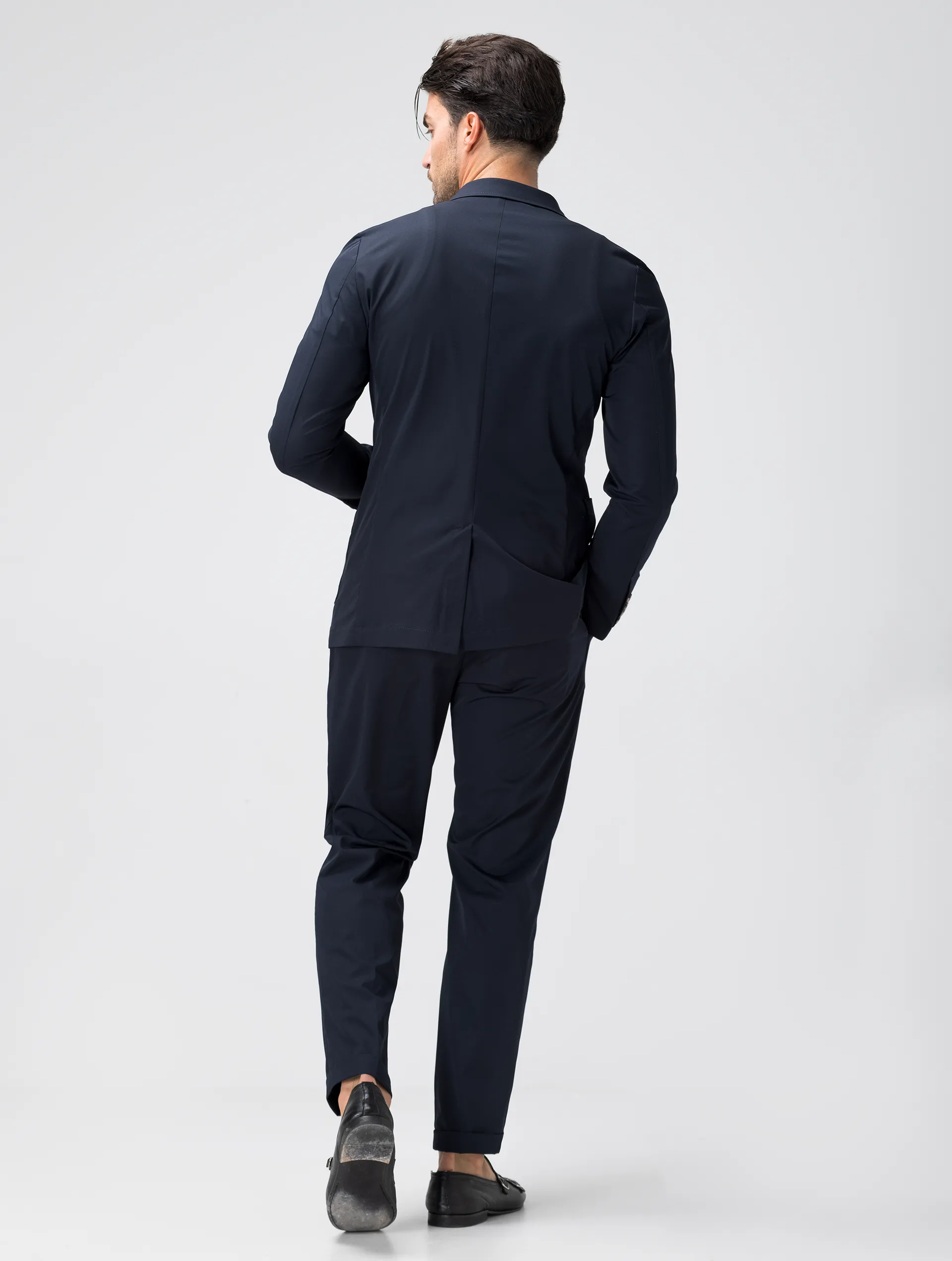 CALEB TECH FORMAL BLAZER IN BLUE