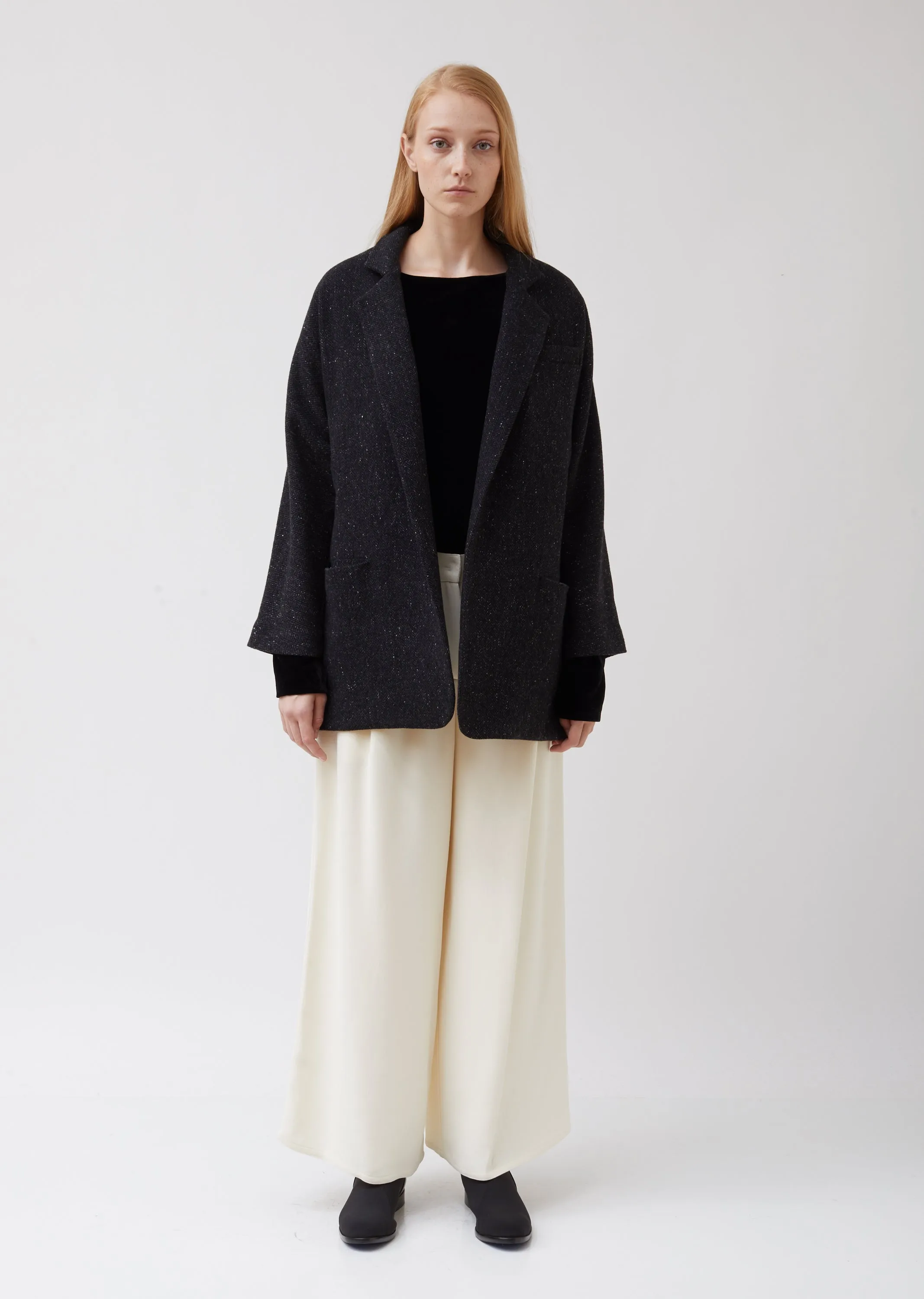 Cashmere Batwinged Blazer