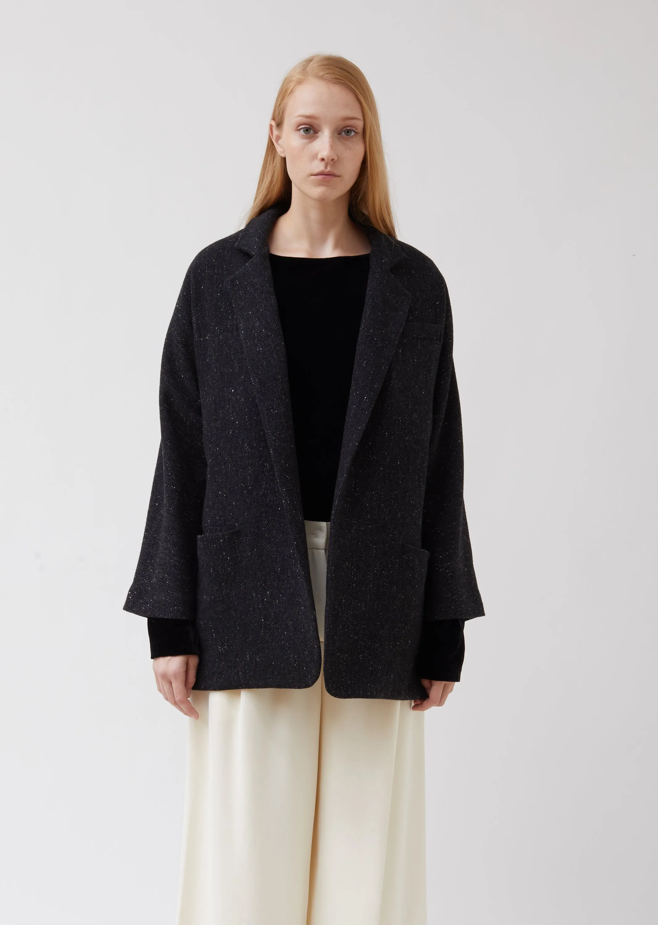 Cashmere Batwinged Blazer