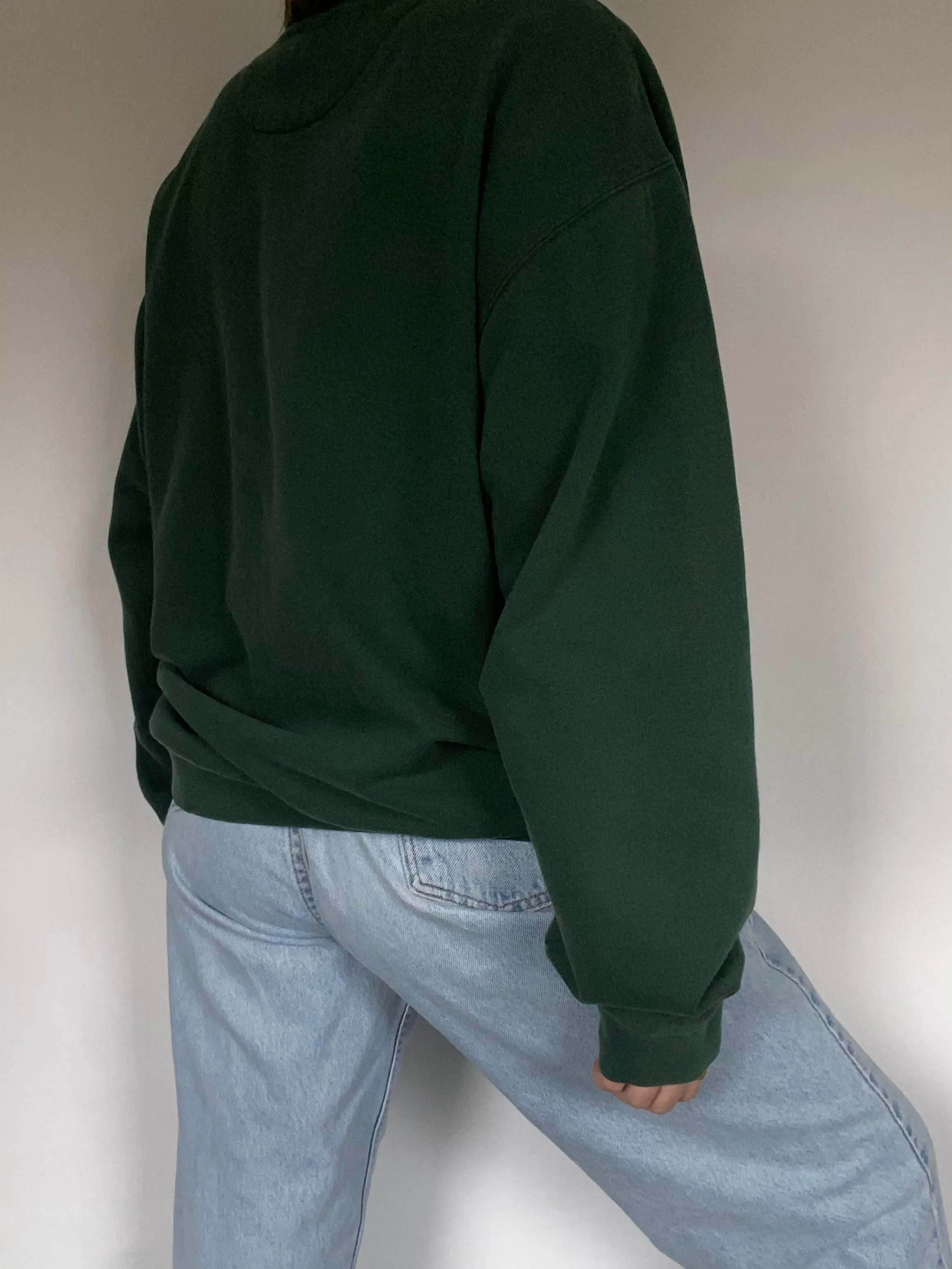 Chaps Ralph Lauren Green Pullover Size L