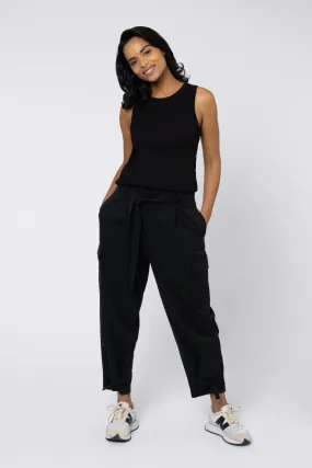 Charlotte Cargo Trouser (Black)