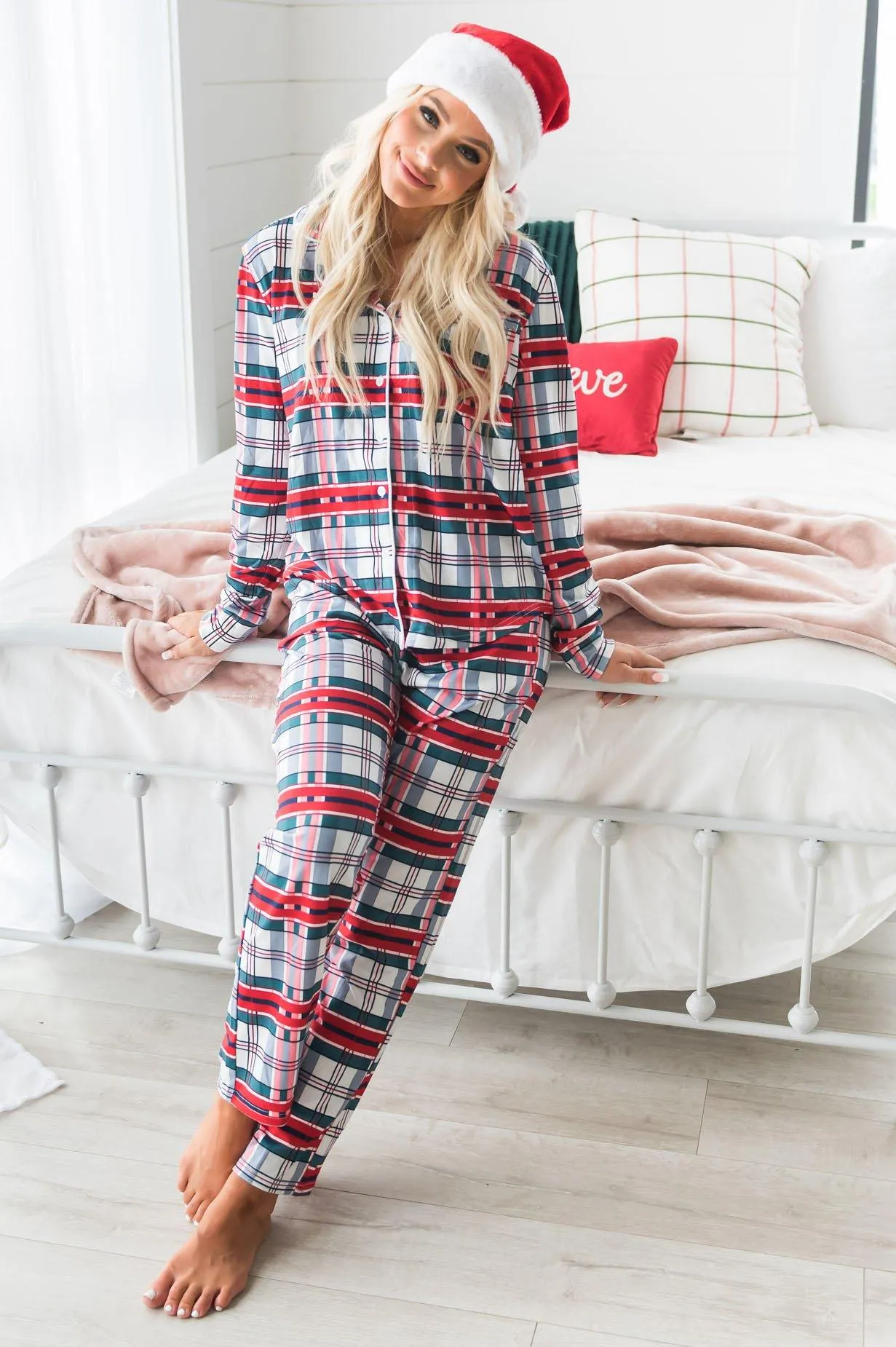 Christmas Morning Plaid Comfy Jammies