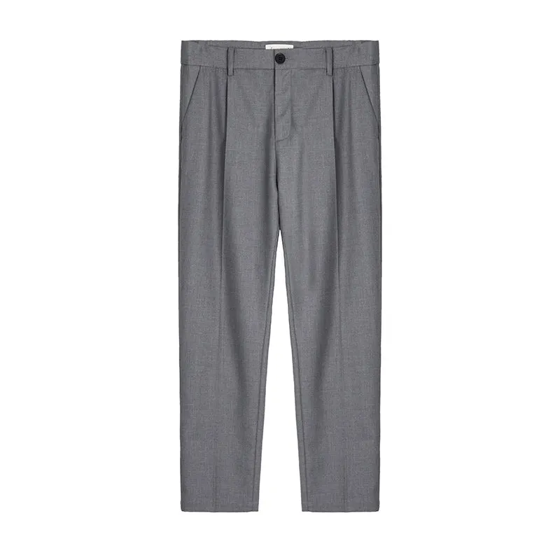 Classic Relaxed Casual Pants - Grey