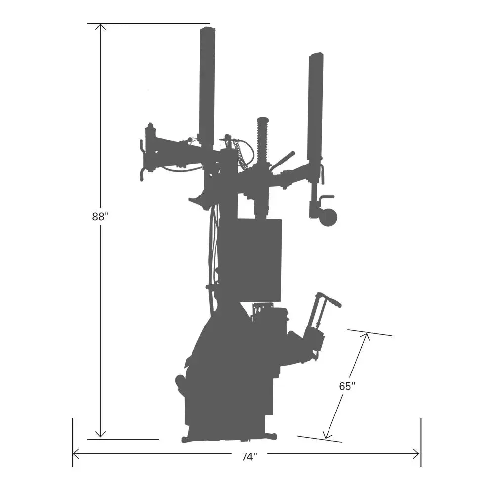 Coats 90C Electric Center-Clamp Tire Machine, 2 HP - 90CEHL-220V