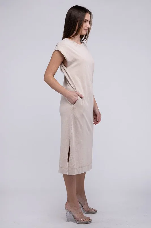 HYFVE Casual Comfy Sleeveless Midi Dress