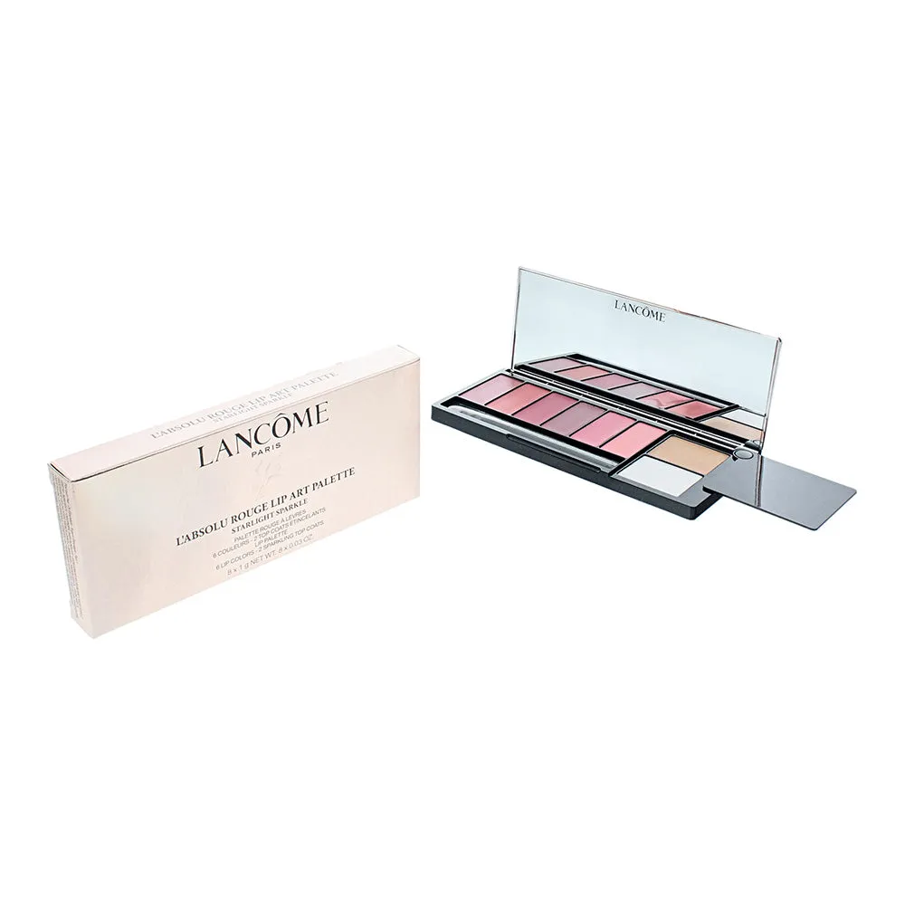 Lancôme L'absolu Rouge Starlight Sparkle Lipstick Palette 6 x Colours - 2 x Top Coats