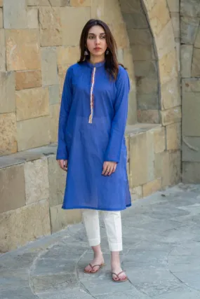 Leila - Cobalt Blue Spring/Summer Kurta