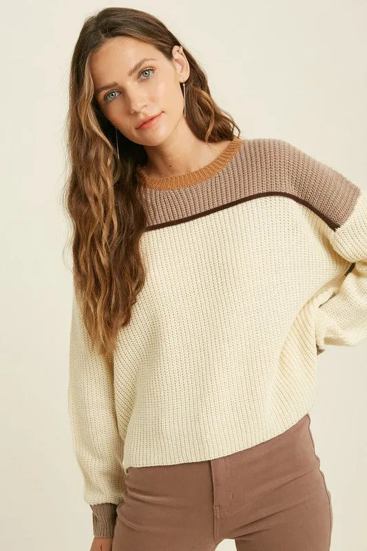 Mocha Cream Sweater