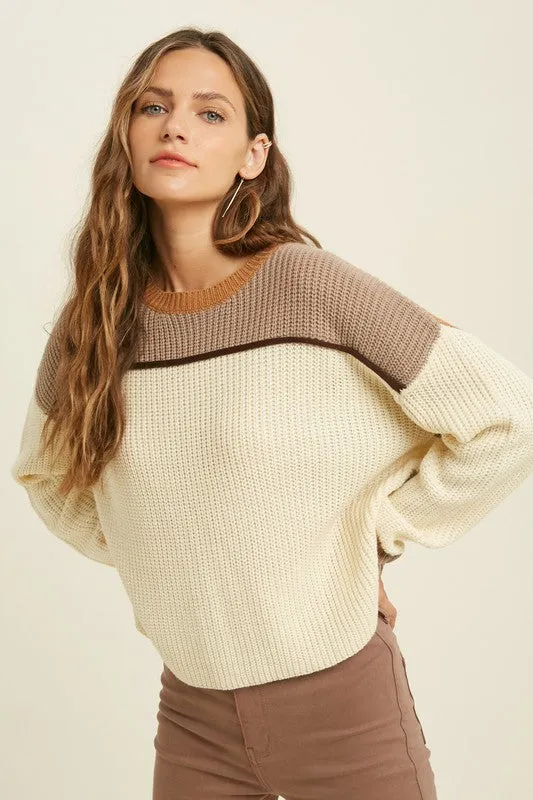 Mocha Cream Sweater