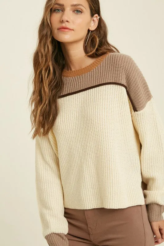 Mocha Cream Sweater