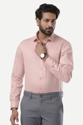 Monti - Peach Formal Shirts for Men | Ariser