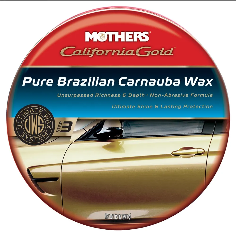 Mothers 655550 Pure Brazilian Carnauba Wax Polish 340G