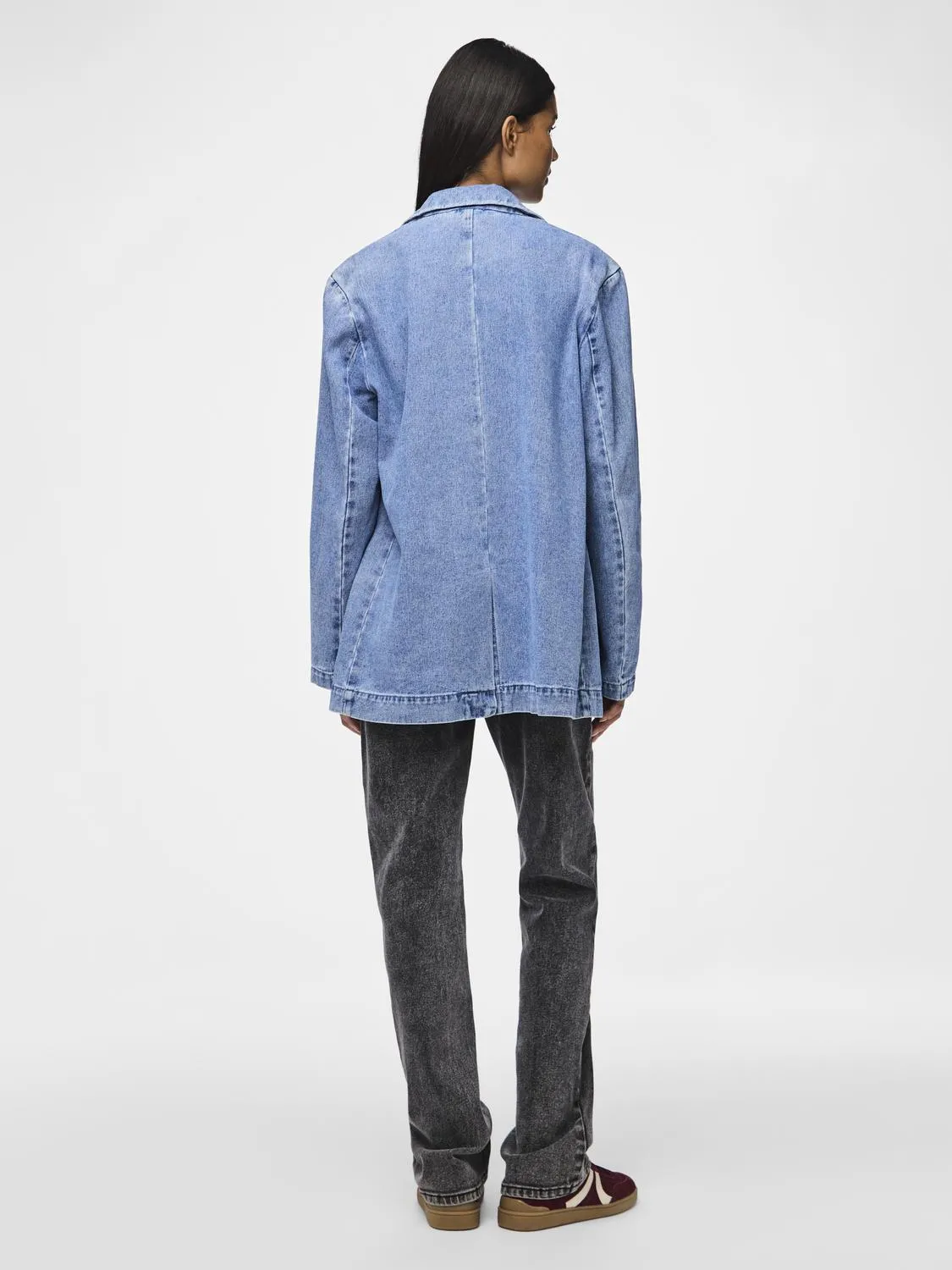 PCFULLA LS LOOSE DENIM BLAZER D2D FSY