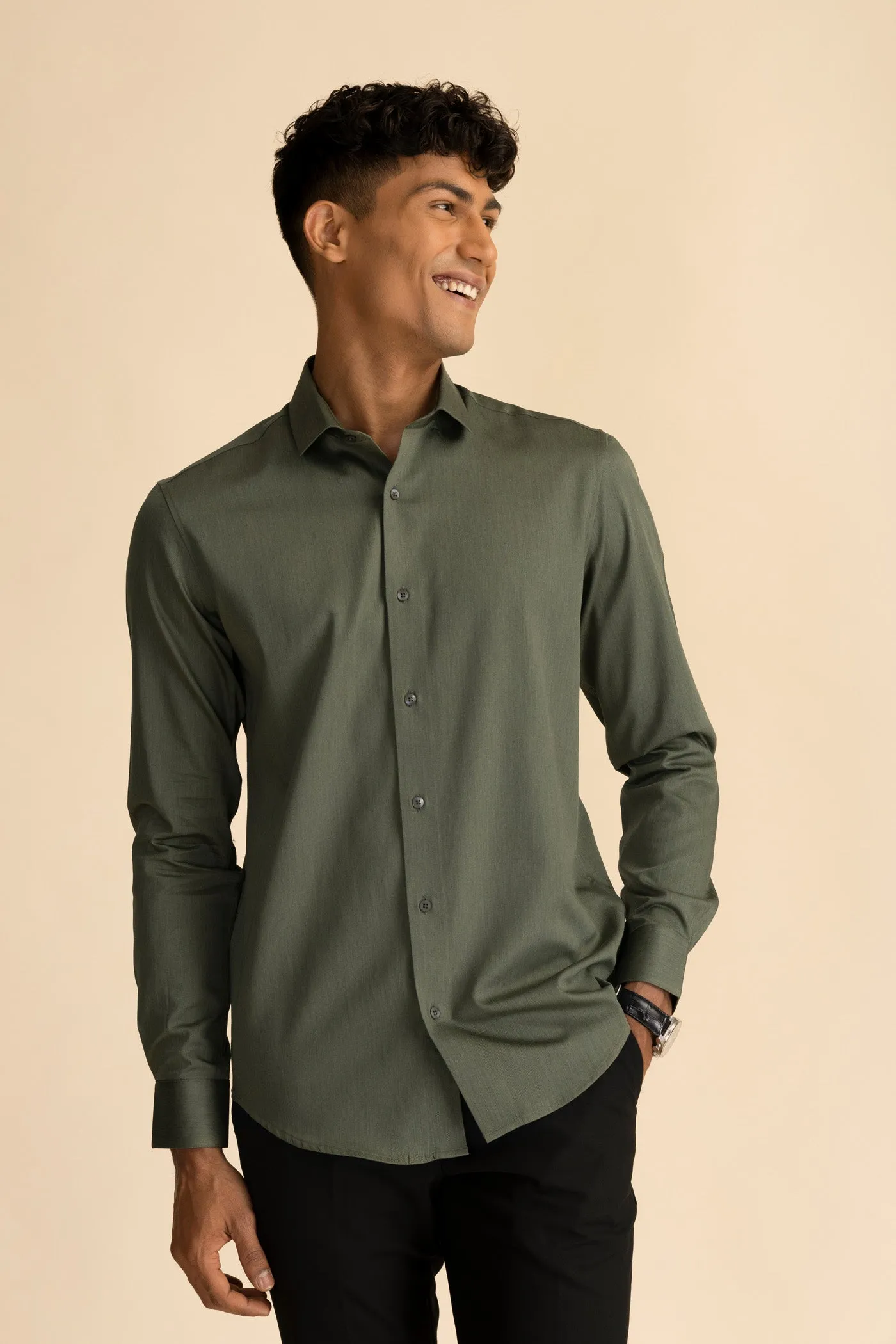 Pine Melange Shirt