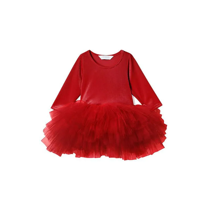 Plum NYC O.M.G. Tutu Dress Rosie Red