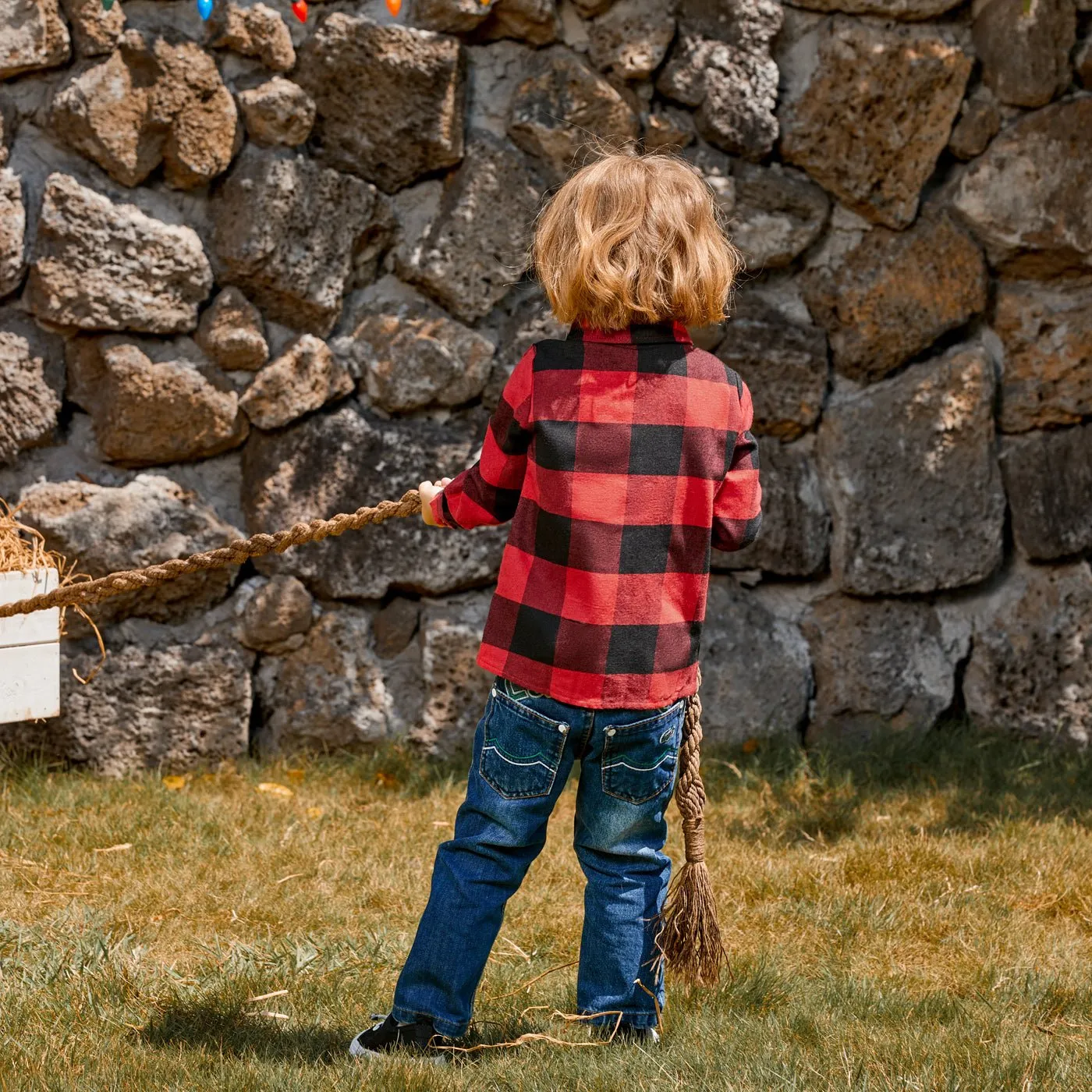 Red and Black Plaid Print Family Matching Sets£¨Lapel Long-sleeve Belted Dresses and Shirts£©