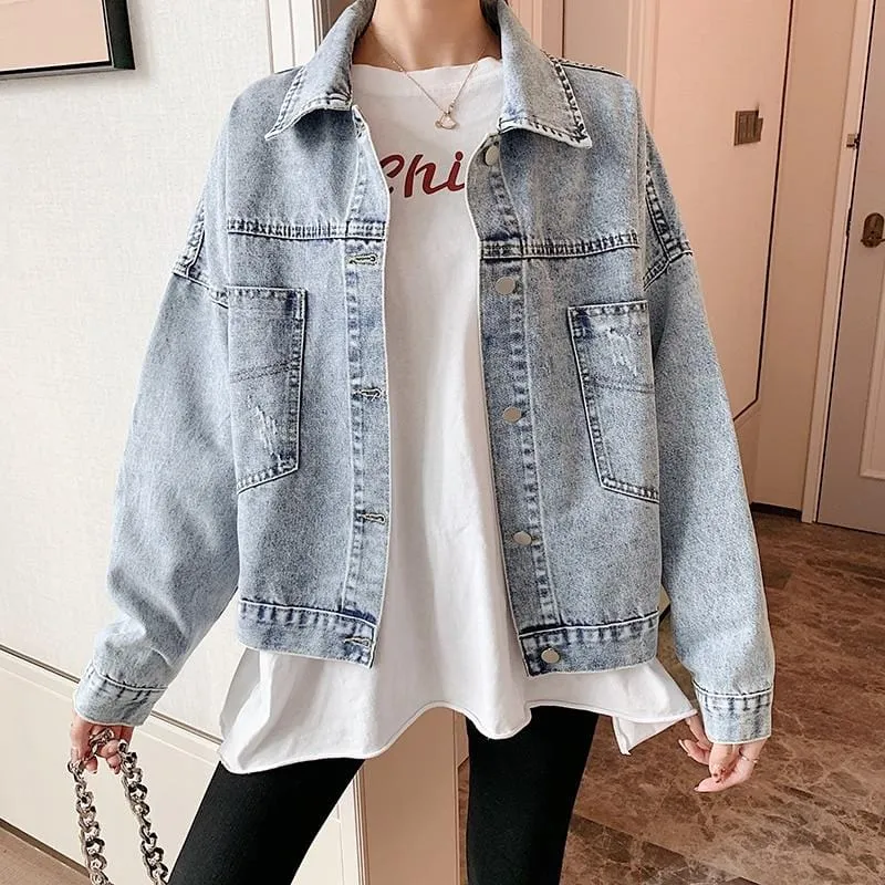 Retro Chic Denim Jacket